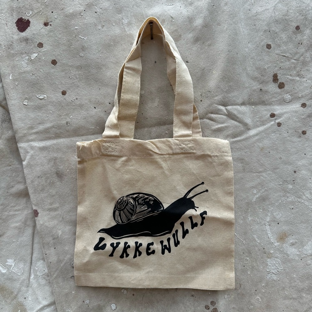 Lykke Wulf Cream Mini Tote Bag
